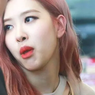 ✨ a60145bd Rosé K-pop, singer, Rosé, Blackpink, celebrity, person, woman telegram sticker