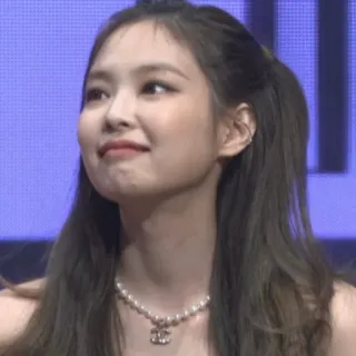 ❤️ b261665a portrait, woman, smile, person, necklace telegram sticker