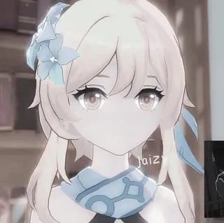 🧊 1925b859 Lumine Genshin Impact jaizy Anime, Lumine, Genshin Impact, Video game, Karakter, Wanita whatsapp sticker