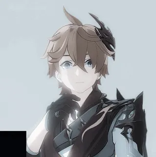 🧊 462e2ae8 Tartaglia Genshin Impact Anime, Karakter, Genshin Impact, Tartaglia, Video game, Fanart whatsapp sticker