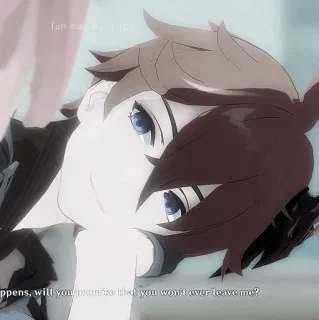 🧊 7ac2acc3 ppens, will you promise that you won't ever leave me? whatsapp sticker