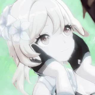 🧊 a243ab2c Lumine Genshin Impact Anime, Game, Genshin Impact, Lumine, Lucu, Karakter whatsapp sticker