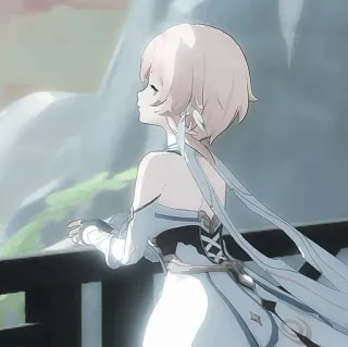 🧊 d6e30403 Lumine Genshin Impact Anime, Video game, Genshin Impact, Lumine, Karakter, Fantasi whatsapp sticker