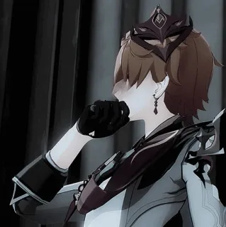 🧊 e49a9ce9 Tartaglia Genshin Impact Tartaglia, Childe, Genshin Impact, Karakter video game, Topeng, Gaya anime, Fan art whatsapp sticker