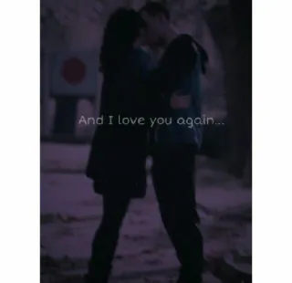 ❤️ 358f1f80 And I love you again... Liebe, Paar, Küssen, Romantik, Zuneigung, Beziehung telegram sticker