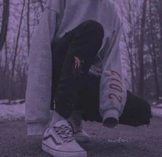 ❄️ 6624c419 bwurfsht person, hocken, vans, kleidung, draußen, porträt telegram sticker