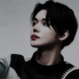 🐚 66e56124 osoba, mężczyzna, portret, kpop, idol, azjatycki telegram sticker