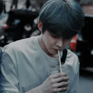 🕷 e5438197 mężczyzna, picie, kawa, swobodny, wewnątrz telegram sticker