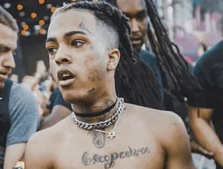 ➖ 73287d56 XXXTentacion XXXTentacion, raper, muzyka, tatuaż, artysta telegram sticker