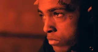 ➖ c7b7a28b XXXTentacion raper, muzyka, portret, XXXTentacion telegram sticker