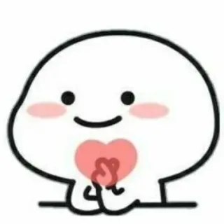 ❤️ 0b5fe953 imut, hati, cinta, karakter, emoji, tangan telegram sticker