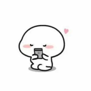 😘 17684068 imut, emoji, hati, kartun telegram sticker