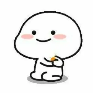 🧚‍♀ 4f089445 imut, kartun, gumpalan, senang telegram sticker