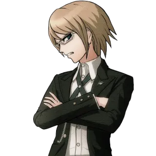 😠 91750d51 Byakuya Togami Danganronpa Anime, Personnage, Danganronpa, Togami, Byakuya telegram sticker