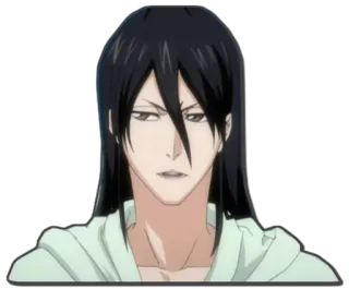 😠 821a683f Byakuya Kuchiki Bleach Anime, Manga, Bleach, Byakuya Kuchiki, Shinigami telegram sticker