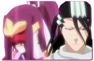 😐 ec0b56dc Byakuya Kuchiki Bleach Anime, Manga, Bleach, Byakuya Kuchiki, Personaggio telegram sticker