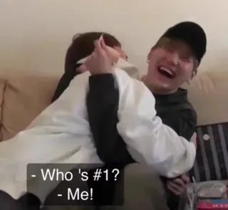 👨 d6eb10d6 Who 's #1?
- Me! teman, perayaan, menang, kebahagiaan whatsapp sticker