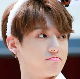 😕 f6741a3f Jeon Jungkook kpop, jungkook, penyanyi, bts, idola, korea, pria whatsapp sticker