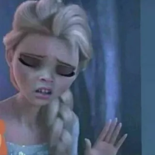 😆 7c5e413f Elsa Frozen 엘사, 겨울왕국, 디즈니, 만화, 영화, 애니메이션 whatsapp sticker