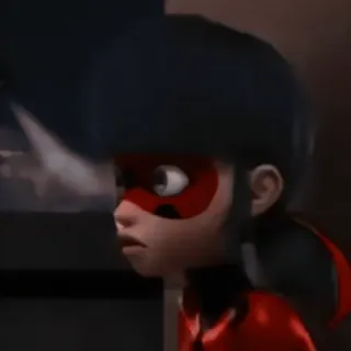 🐞 8ea5ffb9 Ladybug cartoon, superheld, vrouwelijk, rood, masker, anime, lieveheersbeestje telegram sticker