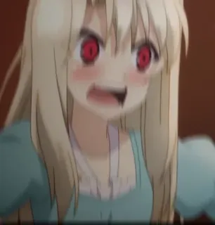 😫 66f21704 Anime, Bravo, Expressão, Garota, Desenho animado telegram sticker