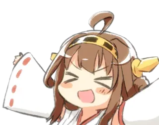 😚 966eb64a Anime, Desenho animado, Garota, Alegre, Kawaii, Fofa telegram sticker