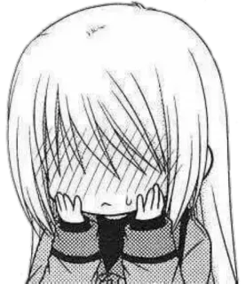 🙈 eb533691 Anime, Mangá, Chibi, Envergonhado, Corado, Fofo telegram sticker