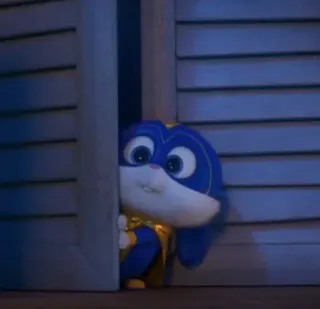 🐰 96f1494e Snowball The Secret Life of Pets Hase, Kaninchen, niedlich, Superheld, Tier whatsapp sticker