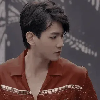 🕯 0eaf0668 potret, pria, orang, foto wajah, asia telegram sticker