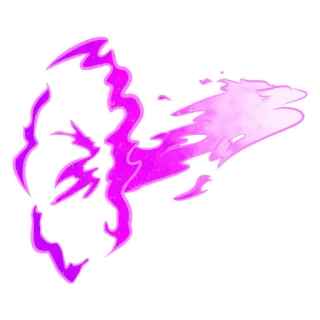 🌠 cbbc961c lila, rauch, effekt, explosion telegram sticker