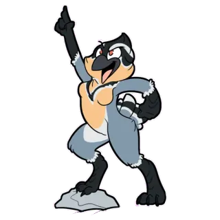 😄 93133d1b 새, 동물, 만화, 캐릭터, 조류, 마스코트 telegram sticker