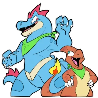 Byzil's Creature Pack telegram stickers