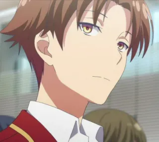 🙃 159836f9 Ayanokoji Kiyotaka Classroom of the Elite 애니메이션, 클래스룸 오브 엘리트, 아야노코지, 아야노코지 키요타카, 캐릭터, 애니메이션 캐릭터 telegram sticker