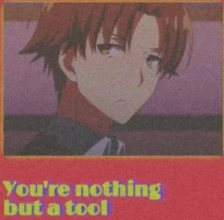 Ayanokoji's @MissHinata_Bot Pack whatsapp stickers