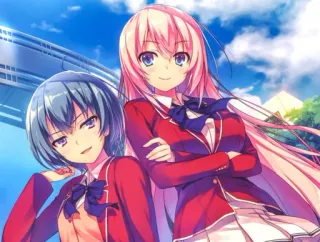 🙃 8bc9ddab 애니메이션, 캐릭터, 교복, 아트워크, 만화, 여자 telegram sticker