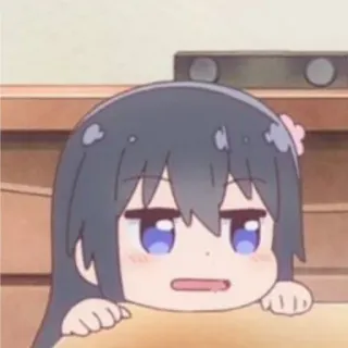 ☹️ 4937cc13 Anime, Mangá, Garota, Fofa, Desenho animado telegram sticker