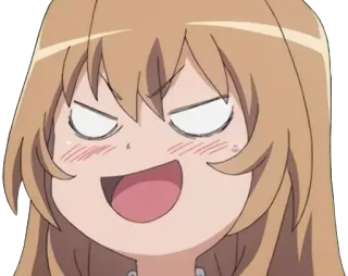 😅 5d2656db Taiga Aisaka Toradora! Anime, Toradora, Taiga, Fofo, Bravo, Tsundere telegram sticker