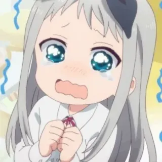 🥺 5f1fd398 anime, triste, chorando, desenho animado, lágrimas, kawaii, mangá telegram sticker