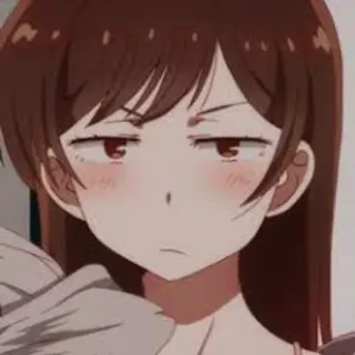 🤨 f7b33241 Chizuru Ichinose Rent-A-Girlfriend Anime, Mangá, Chizuru Ichinose, Rent-a-Girlfriend, Expressão, Arrogante telegram sticker