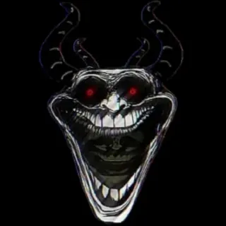 😂 dc24449e Troll, Iblis, Meme, Setan, Monster, Seram telegram sticker