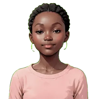 😉 7bd97aa9 Mädchen, Porträt, süß, Frau, Cartoon whatsapp sticker