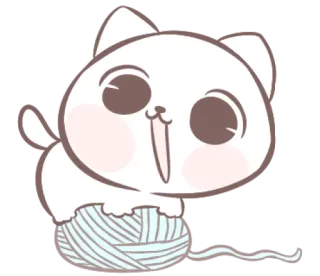 Marshmallow Puppies: kitty! @HOWTOBEBITCH telegram stickers