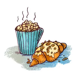 CakesAndFlowers telegram stickers
