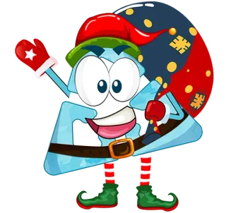 🤶 ca241b60 elf, christmas, holiday, cartoon, character, festive, whimsical telegram sticker