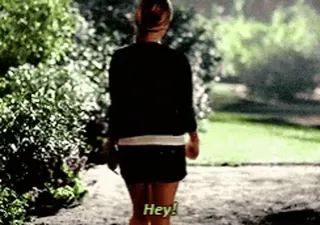 👋 aff87f55 Hey! 挨拶, 女性, 歩く, 人 telegram sticker