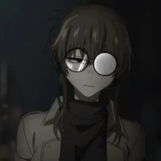 💈 0b657423 Anime, Mädchen, Brille, Charakter telegram sticker