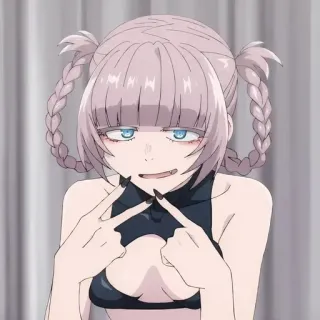 💈 686808c9 Anime, Mädchen, Cartoon, Figur telegram sticker