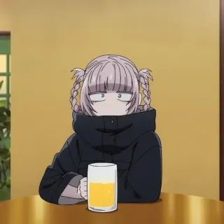 💈 9b9c947f Anime, Charakter, Getränk telegram sticker