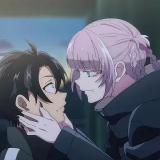 💈 bc2f0b6d Anime, Charaktere, Romantik telegram sticker