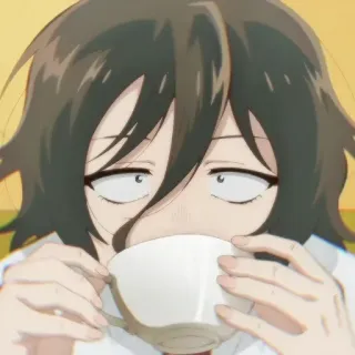 💈 e8017da4 Anime, Charakter, Trinken, Tee, Müde telegram sticker